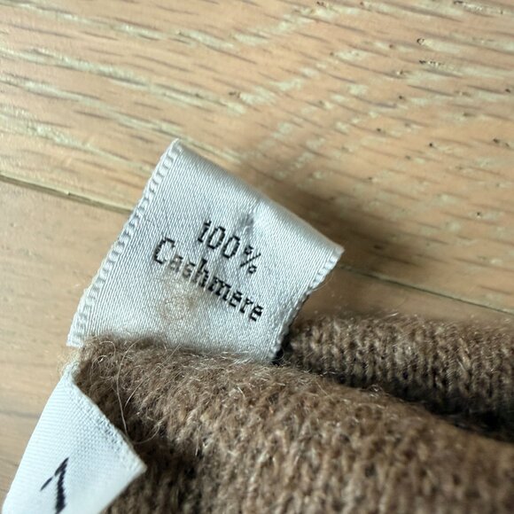 COACH Black 100% Leather Gloves Cashmere Lined Size 7 Gorgeous Vintage - Picture 11 of 11